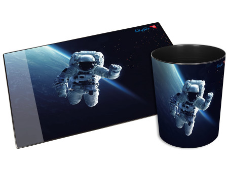 Läufer Sous-main Astronaute, 400 x 530 mm