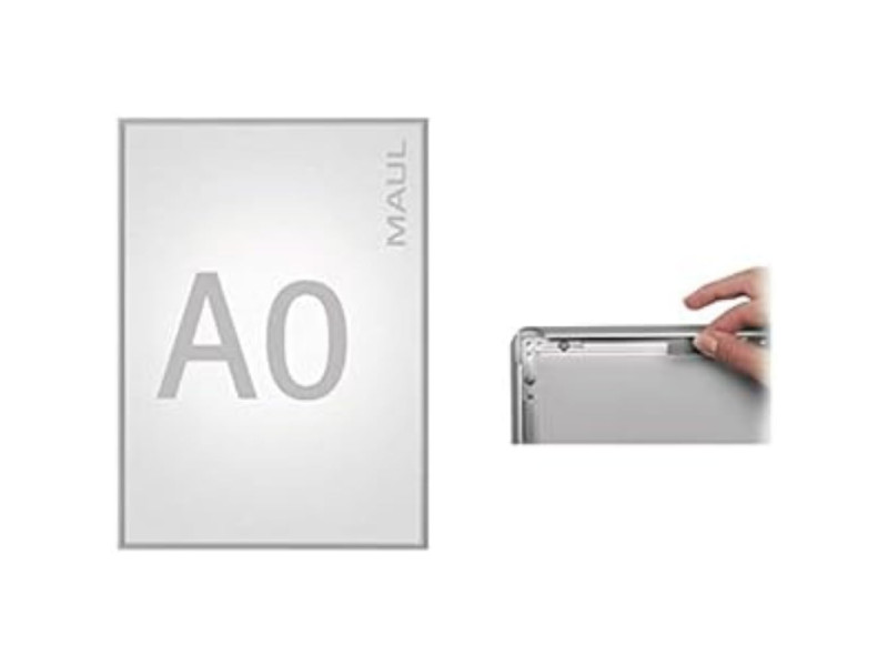 MAUL Cadre pour affiches Standard, A1, cadre en aluminium