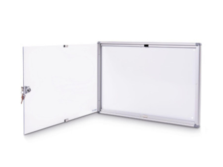 MAUL Vitrine d'affichage MAULextraslim, 2 x A4, aluminium