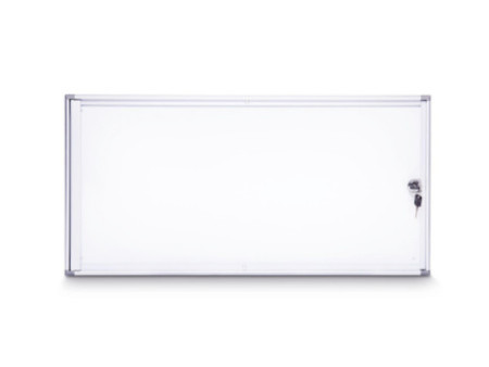 MAUL Vitrine d'affichage MAULextraslim, 3 x A4, aluminium