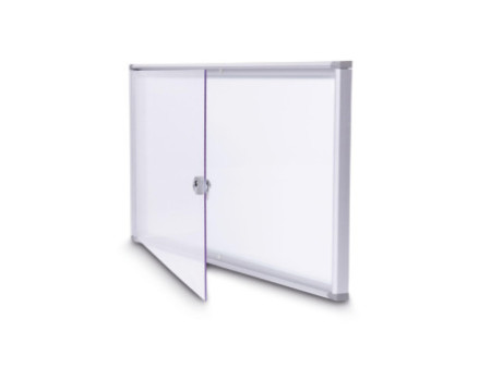 MAUL Vitrine d'affichage MAULextraslim, 3 x A4, aluminium