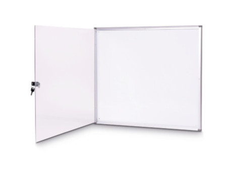 MAUL Vitrine d'affichage MAULextraslim, 6 x A4, aluminium