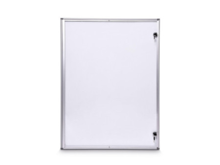 MAUL Vitrine d'affichage MAULextraslim, 9 x A4, aluminium