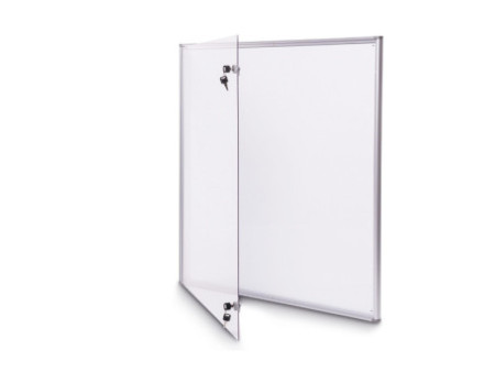 MAUL Vitrine d'affichage MAULextraslim, 12 x A4, aluminium