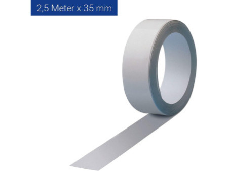 MAUL Ruban magnétique, longueur: 2,5 m, blanc