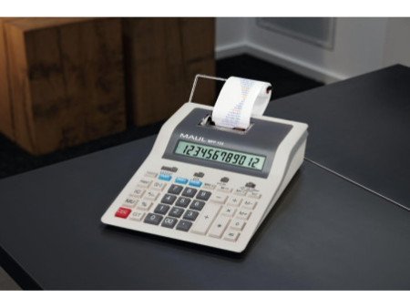 MAUL Calculatrice imprimante MPP123, gris