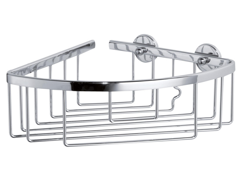 tesa Corbeille de rangement ALUXX S, modèle d'angle, alu
