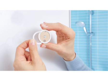 tesa Corbeille de rangement ALUXX S, modèle d'angle, alu