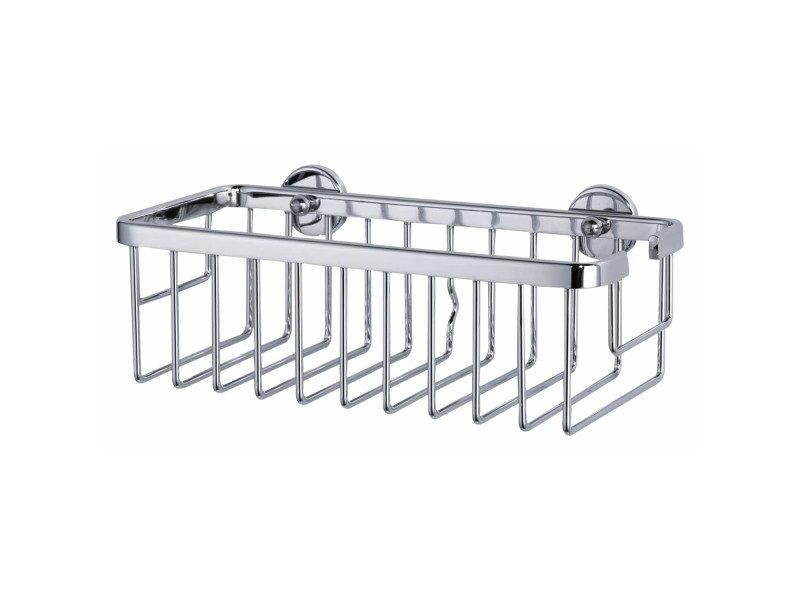 tesa Corbeille de rangement ALUXX S, carré, alu