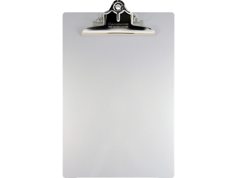 Läufer Porte-bloc à pince, en aluminium, A4, pince papillon