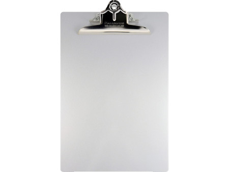 Läufer Porte-bloc à pince, en aluminium, A4, pince papillon