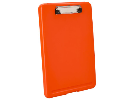 Läufer Porte-bloc à pince Safety, avec compartiment, orange
