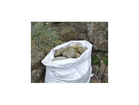 dm Sac de ramassage en PP, (L)650 x (H)1.350 mm, blanc