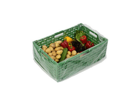 DM-folien Sac à soufflet, transparent, env. 25 litres