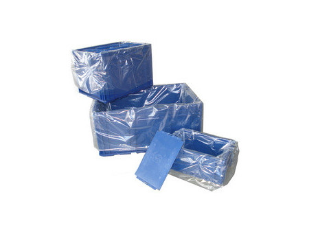 DM-folien Sac à soufflet, transparent, env. 140 litres