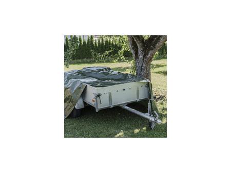 dm-folien Bâche de recouvrement, 10 x 12 m, vert, 150 g