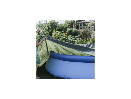 dm-folien Bâche de recouvrement, 10 x 12 m, vert, 150 g
