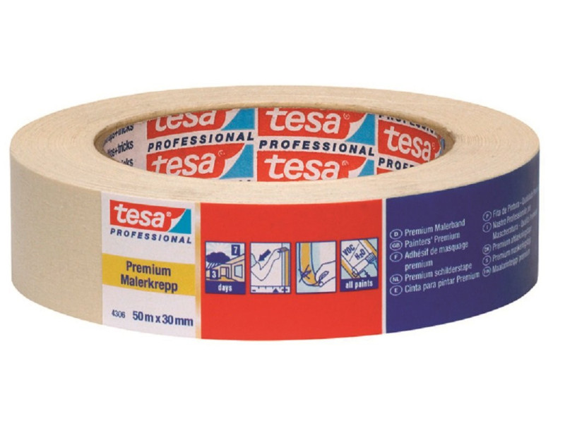 tesa Adhésif masquage papier pour peinture 4306,19 mm x 50 m