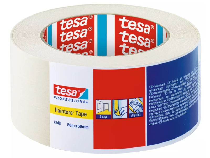 tesa Adhésif masquage papier pour peinture 4348,30 mm x 50 m
