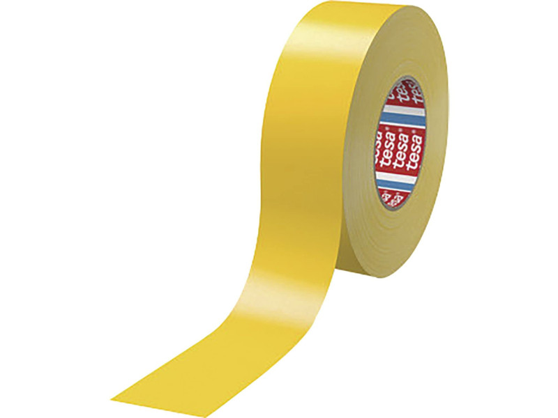 tesa Ruban toilé 4651 Premium, 19 mm x 50 m, jaune