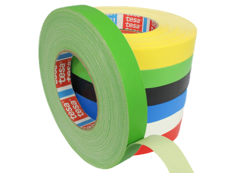 tesa Ruban toilé 4651 Premium, 19 mm x 50 m, vert
