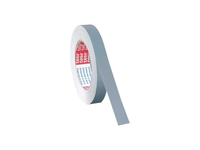 tesa Ruban toilé 4651 Premium, 19 mm x 25 m, gris