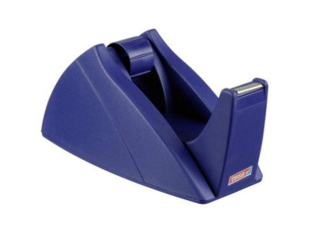 tesa Dévidoir de bureau Easy Cut, non équipé, bleu