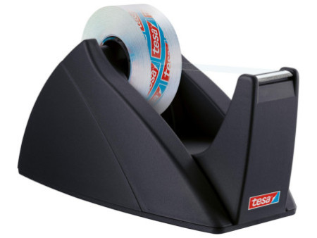tesa Dévidoir de bureau Easy Cut, non équipé, noir