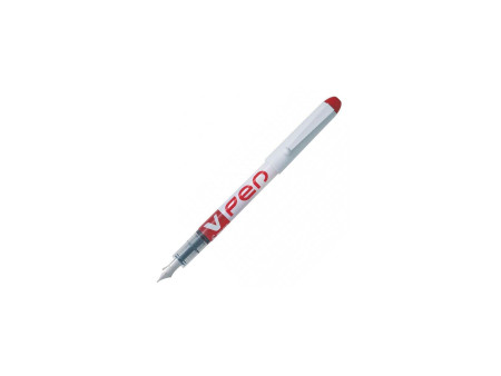PILOT Stylo plume V-Pen effaçable, rouge