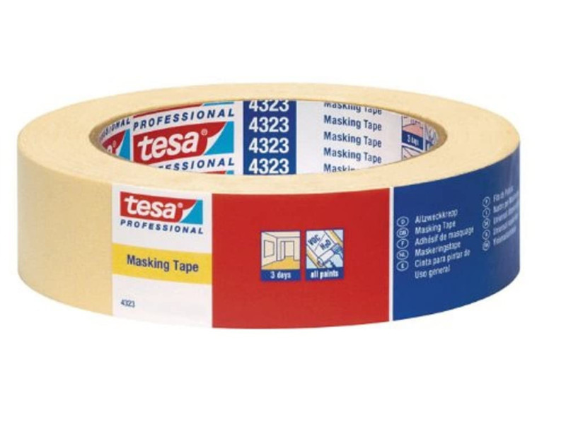 tesa Adhésif masquage papier pour peinture 4323,30 mm x 50 m