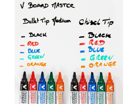 PILOT Marqueur V BOARD MASTER, pointe ogive, moyen, orange