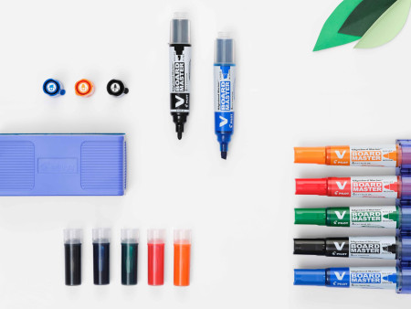 PILOT Marqueur V BOARD MASTER, pointe ogive, moyen, orange