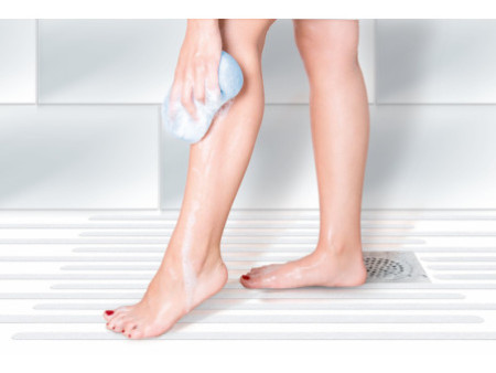 tesa Ruban adhésif anti-dérapant, Bain & Douche, transparent