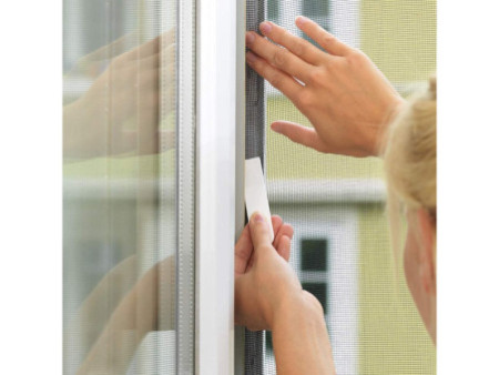 tesa Moustiquaire STANDARD portes, 2 pièces de 0,65 m x 2,2m