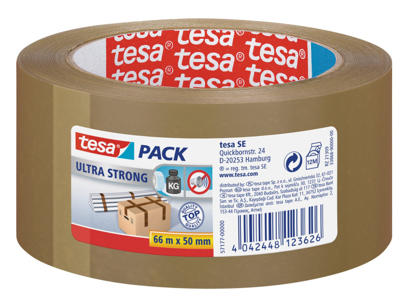 tesa tesapack Ruban adhésif ultra strong, 50 mm x 66m