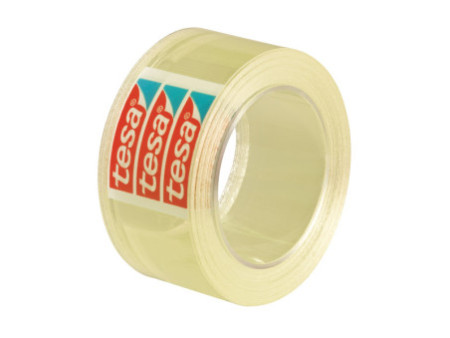 tesa Film Ruban adhésif, 19 mm x 66 m, transparent