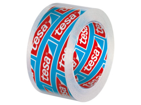 tesa Film Ruban adhésif transparent, 2 rouleaux, 19 mm x10 m