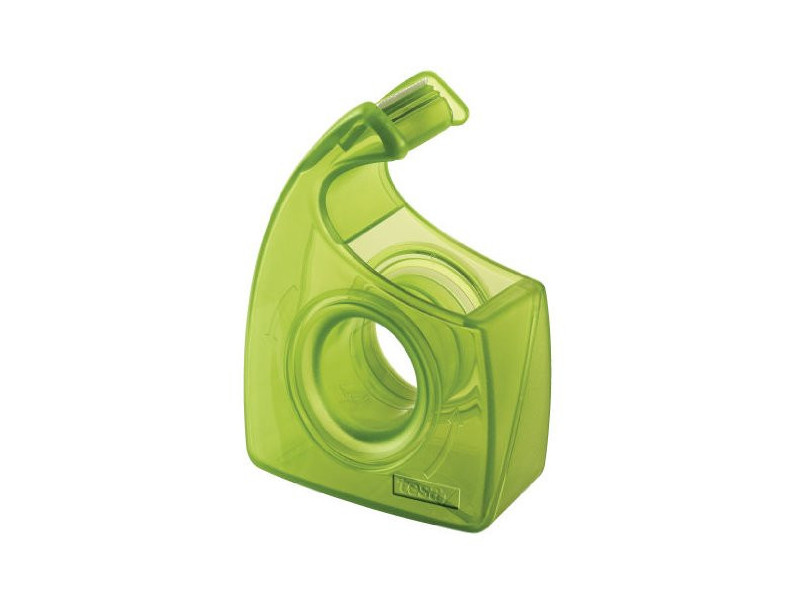 tesa ecoLogo Easy Cut Dévidoir à main, présentoir, vert