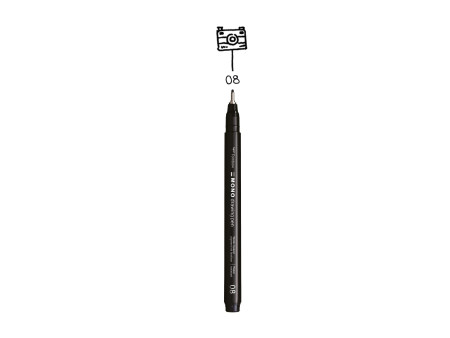 Tombow Feutre fin MONO drawing pen, largeur de tracé 08