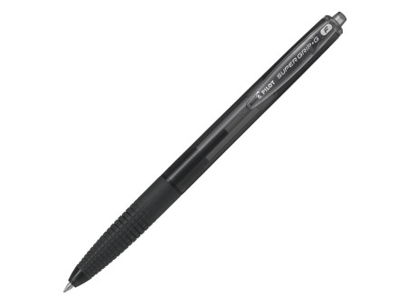PILOT Stylo à bille rétractable SUPER GRIP G, noir