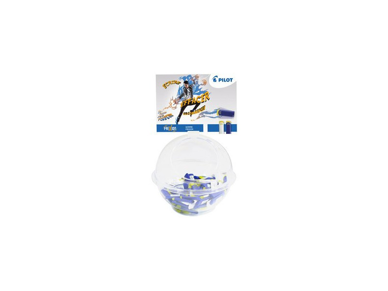 PILOT Gomme en plastique FRIXION, présentoir de 96 pièces