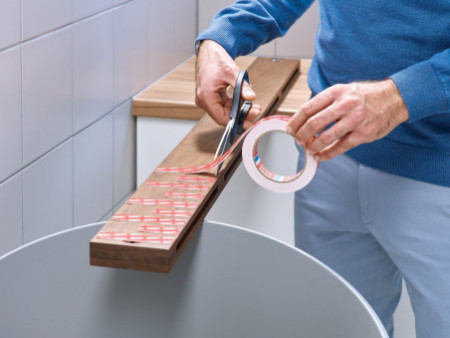 tesa Adhésif double face de montage Powerbond pour carrelage