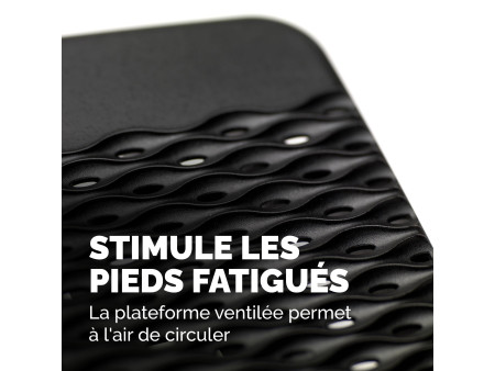 Fellowes Repose-pieds Refresh, en plastique, noir