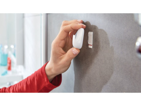 tesa Powerstrips Crochet WATERPROOF Small, plastique, blanc
