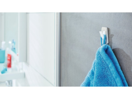 tesa Powerstrips Crochet WATERPROOF Small, métal/plastique