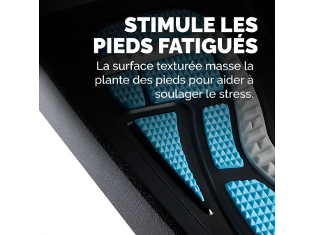 Fellowes Repose-pied Energizer, en plastique, noir
