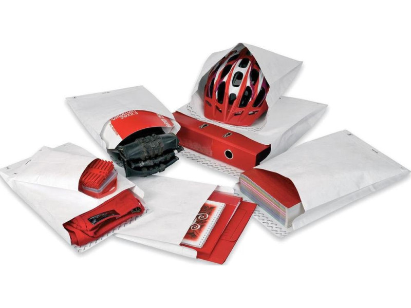 Tyvek Enveloppe d'expédition à soufflet B5, 55 g/m2, sans