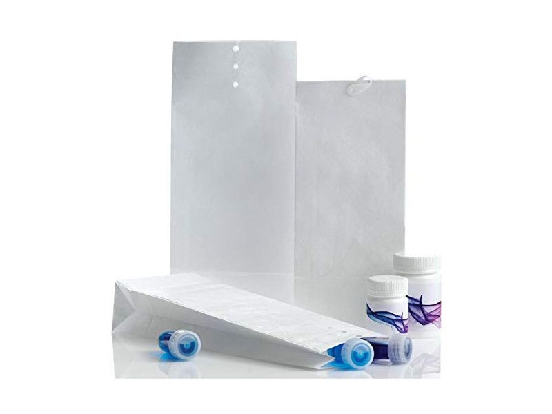 Tyvek Sachet pour échantillons M12, 120x 50x 300 mm, perforé