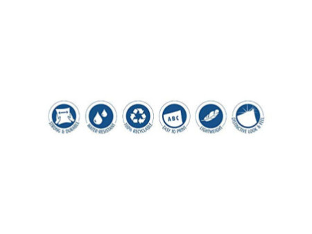 Tyvek Sachet pour échantillons M12, 120x 50x 300 mm, perforé