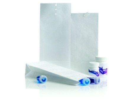 Tyvek Sachet pour échantillons M14, 140x 50x 300 mm, perforé